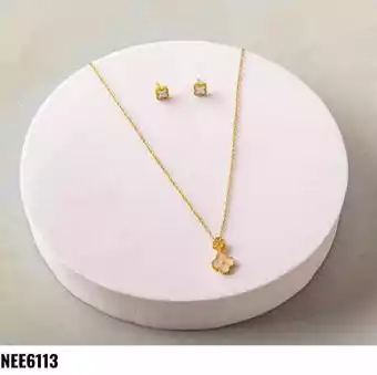 NECKLACE STAINLESS STEEL GOLD NEE6113