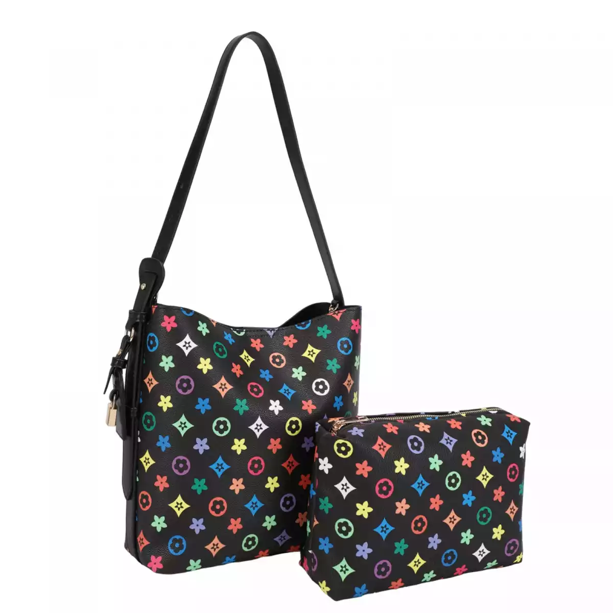 CARTERA FASHION SET 2PCS 31511 BLACK