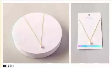 NECKLACE STAINLESS STEEL GOLD 2011