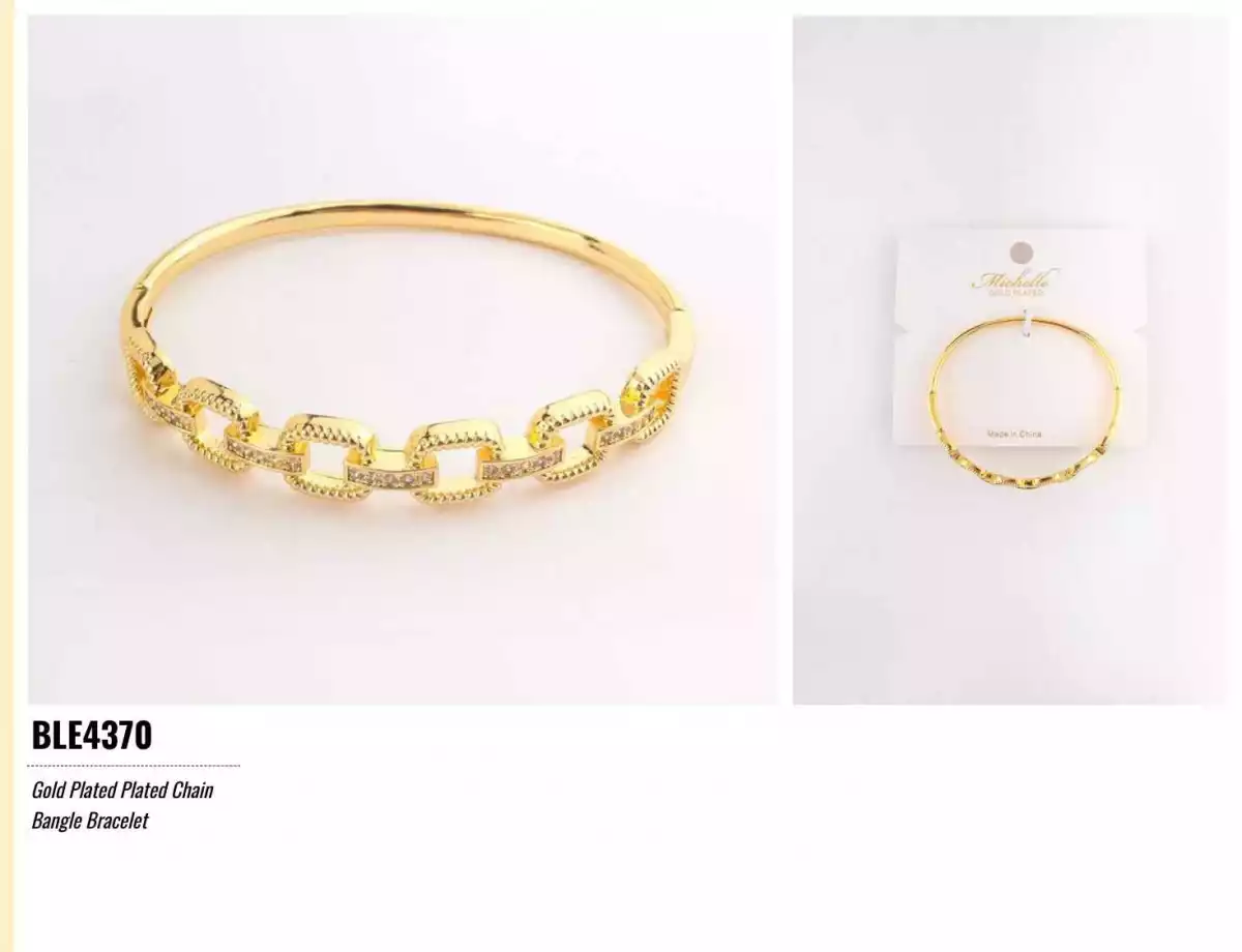 BRAZALETE GOLD PLATED GOLD 4370