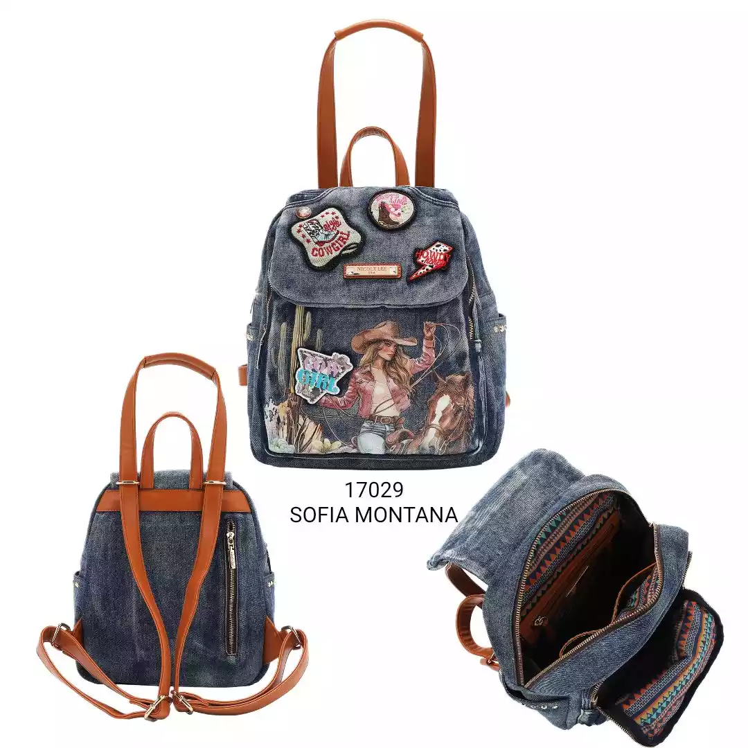 BACKPACK NICOLE LEE JS17029 SOFIA MONTANA