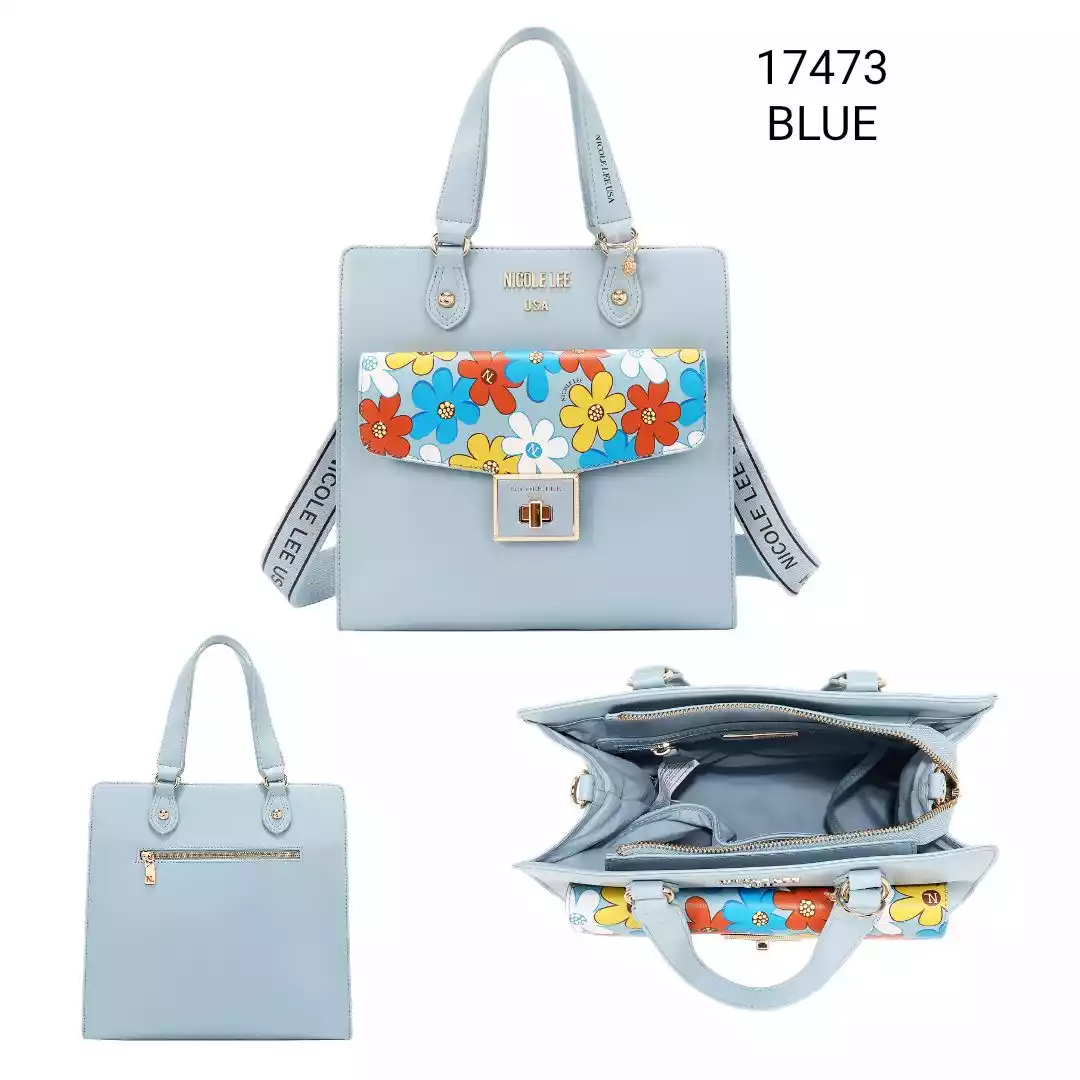 CARTERA NICOLE LEE FLO17473 BLUE