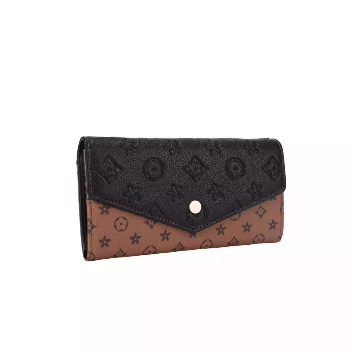 WALLET FASHION TW0237 BLACK / BROWN