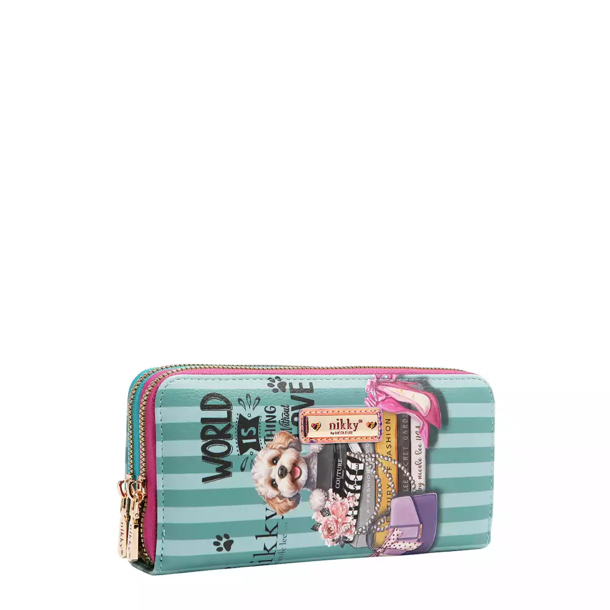NIKKY DOUBLE ZIPPER WALLET V.2 NK20376 MEANT TO LOVE YOU