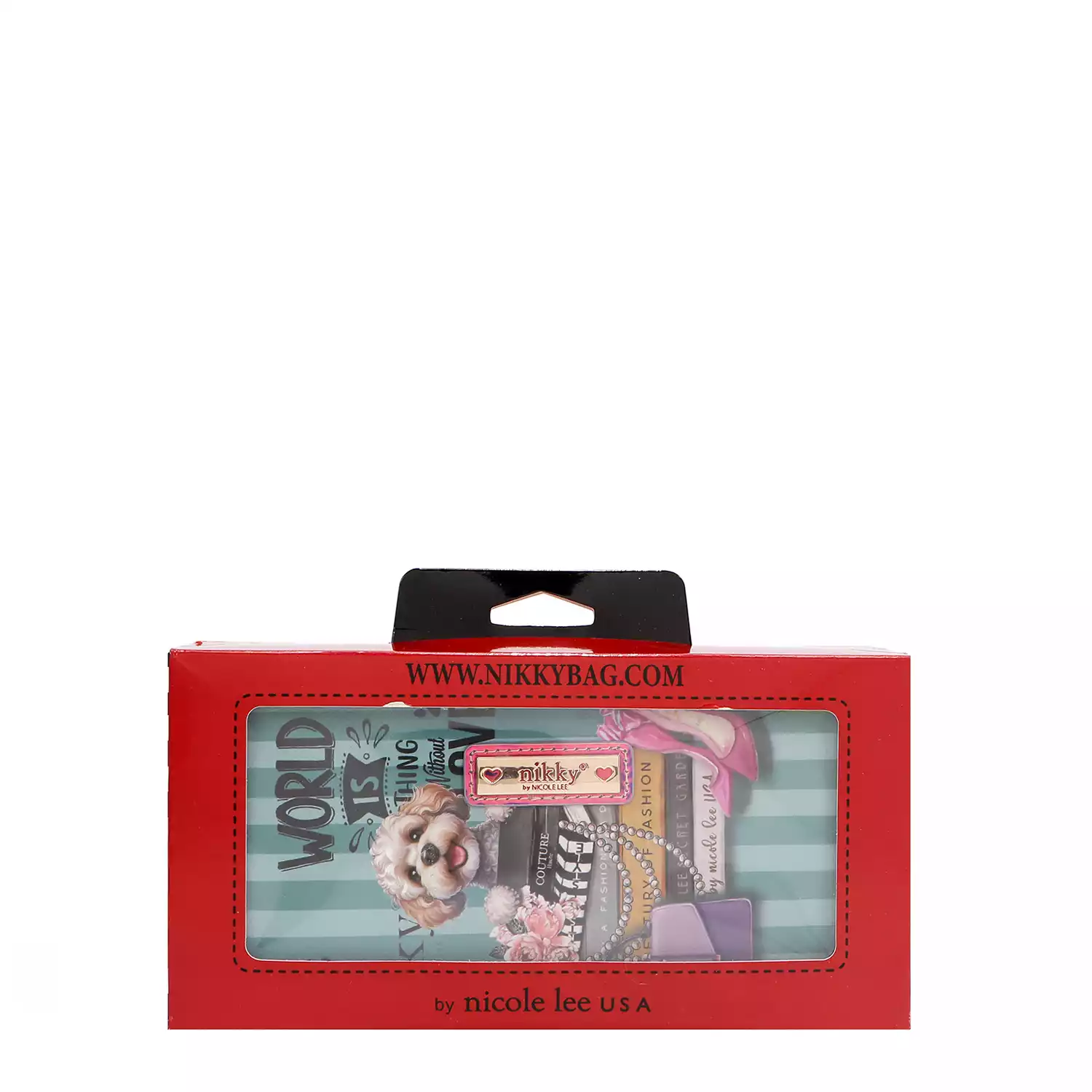 NIKKY DOUBLE ZIPPER WALLET V.2 NK20376 MEANT TO LOVE YOU