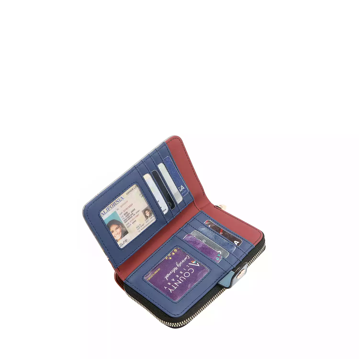 NIKKY BIFOLD WALLET AND POUCH NK22522 EIFFEL DREAMS