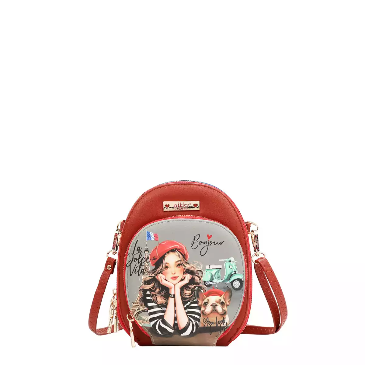 CARTERA NIKKY CROSSBODY NK24001 EIFFEL DREAMS