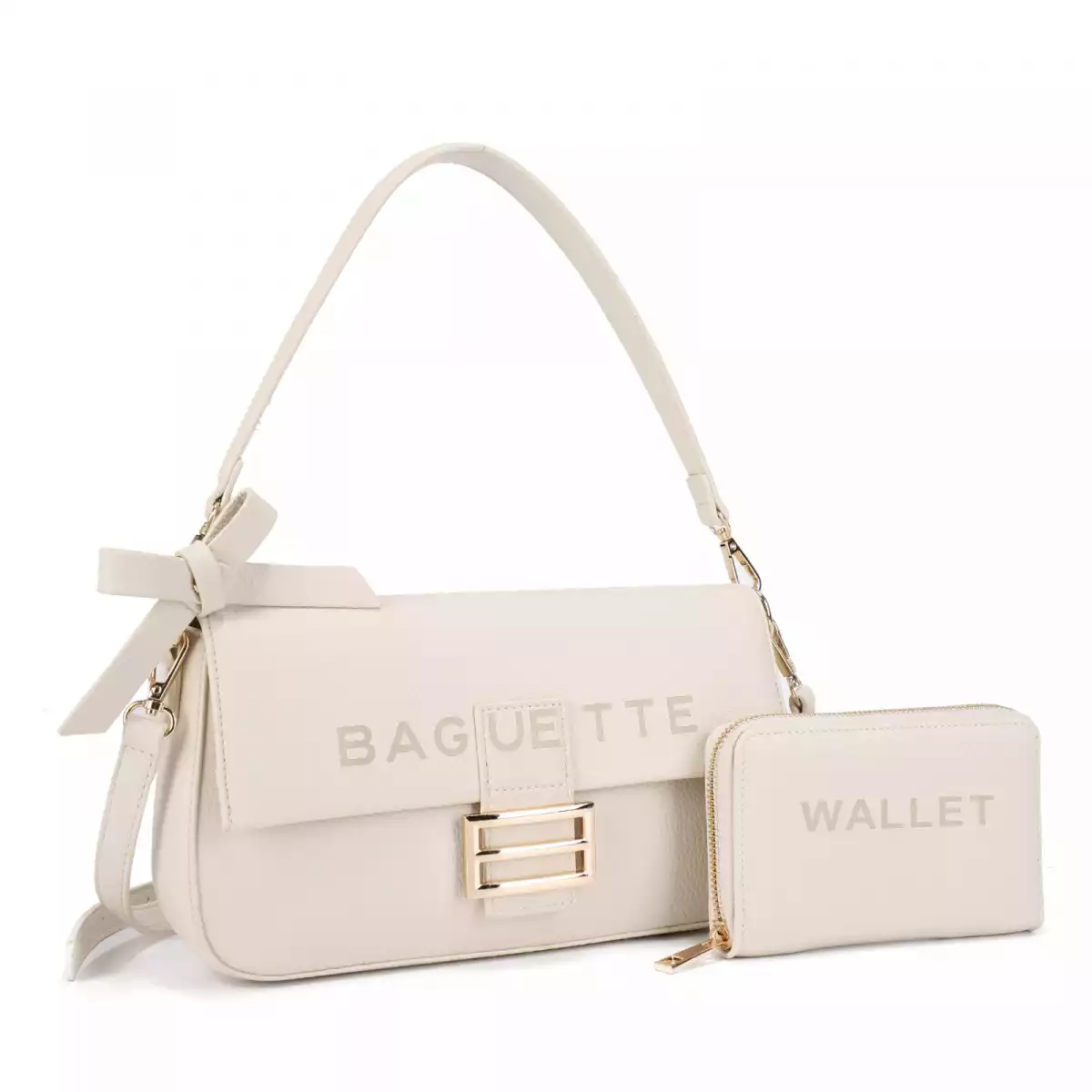 CARTERA FASHION SET 20743  AOK WHITE