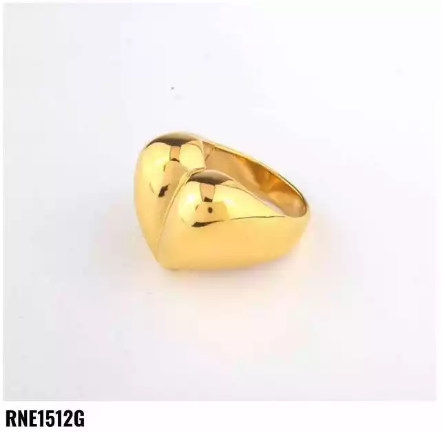 RING STAINLESS STEEL RNE1512 GOLD