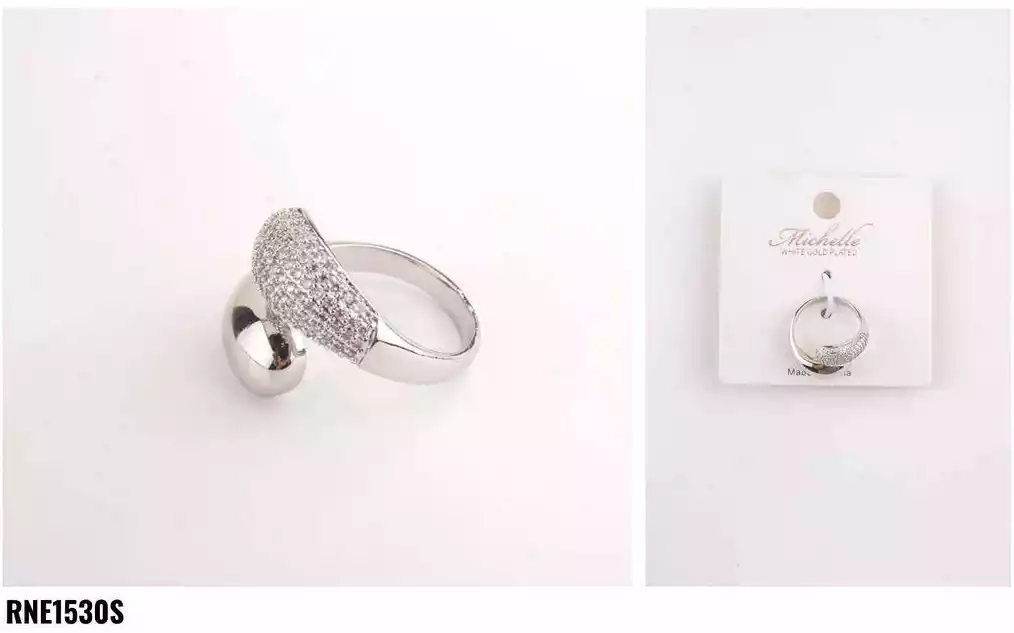 RING STAINLESS STEEL RNE1530 SILVER