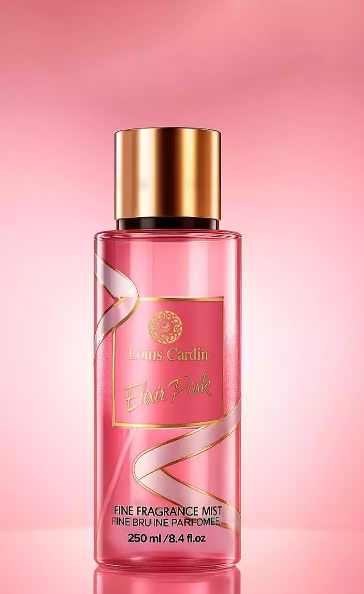 Louis Cardin Elixir Pink Fine Fragrance Body Mist 250ml