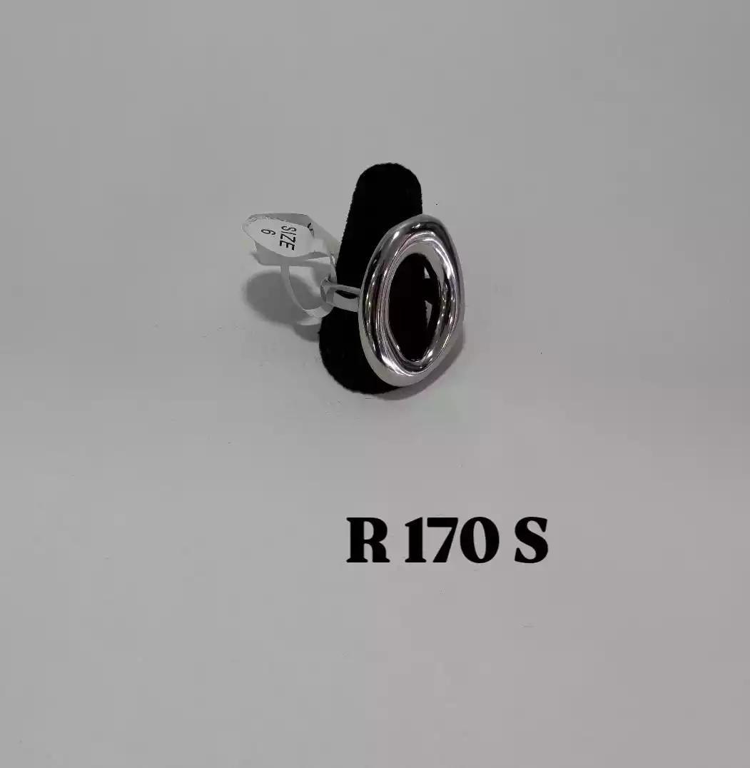 RING STAINLESS STEEL LISS R170-R171 SILVER