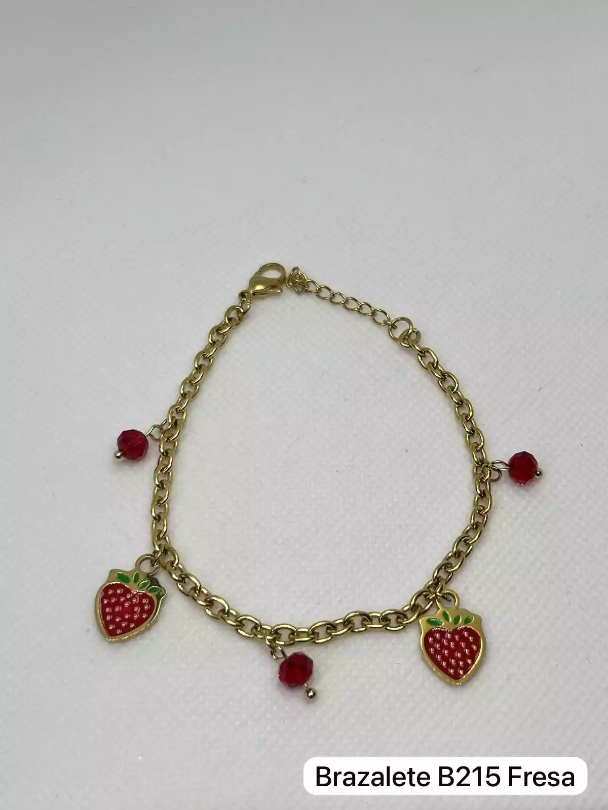 BRAZALETE STAINLESS STEEL RED B215RD STRAWBERRY