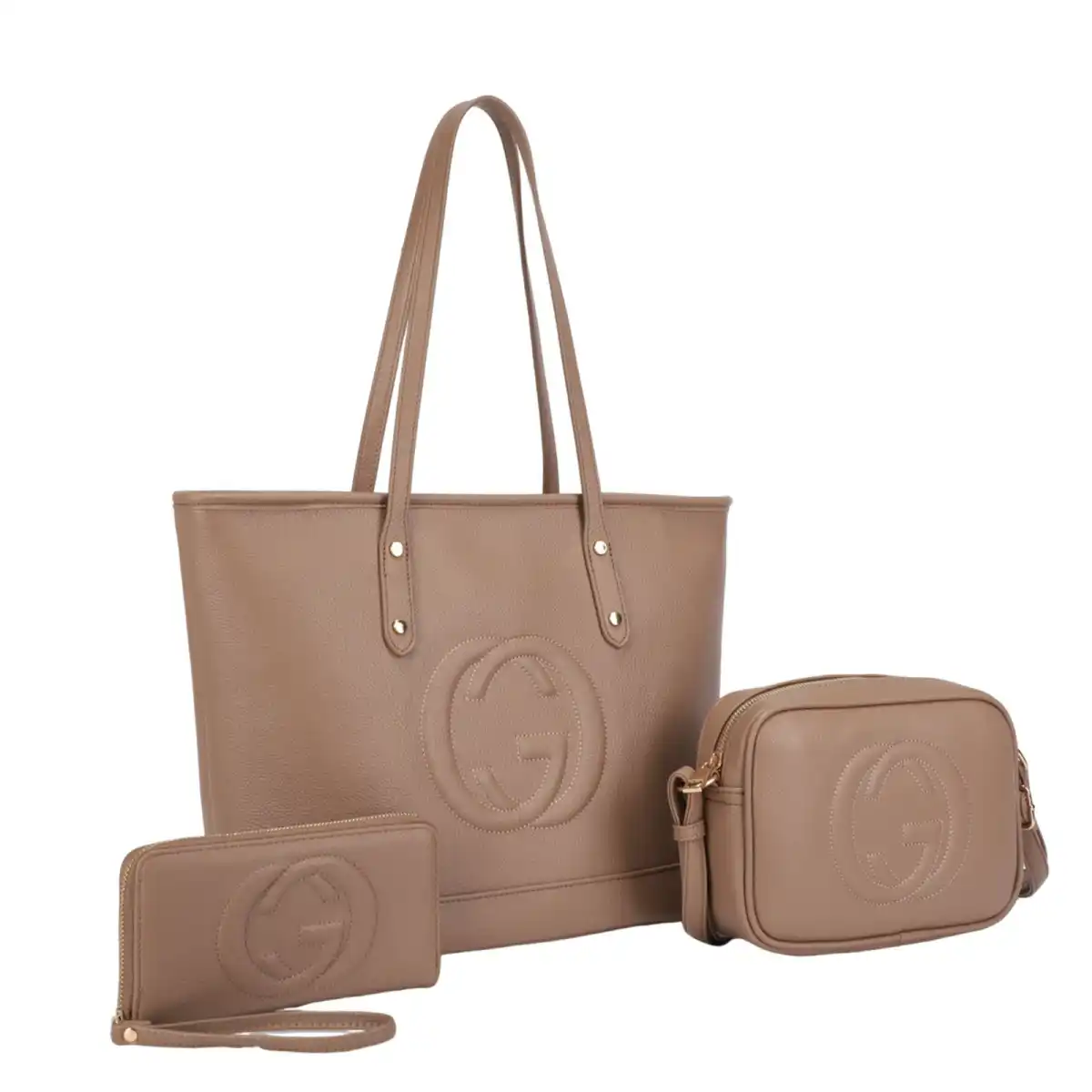 CARTERA FASHION SET 31618 TAUPE