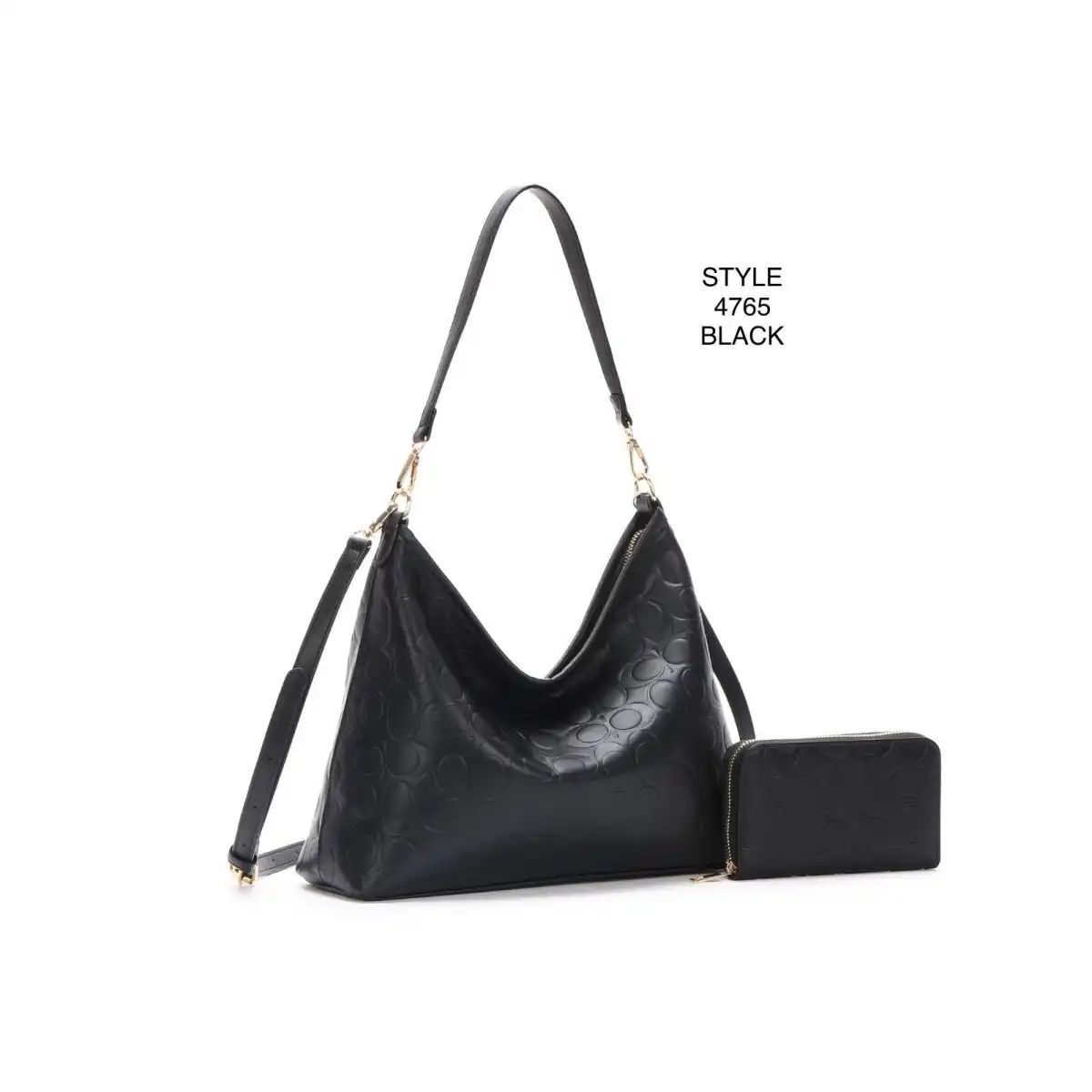 CARTERA FASHION SET 4765 BLACK