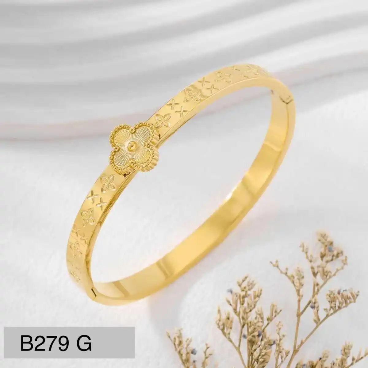 BRAZALETE STAINLESS STEEL GOLD B279G