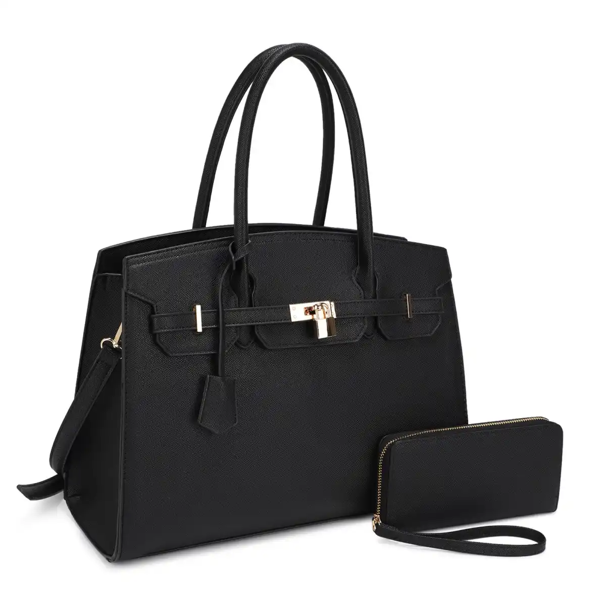 CARTERA FASHION SET 2 PCS 31399A BLACK