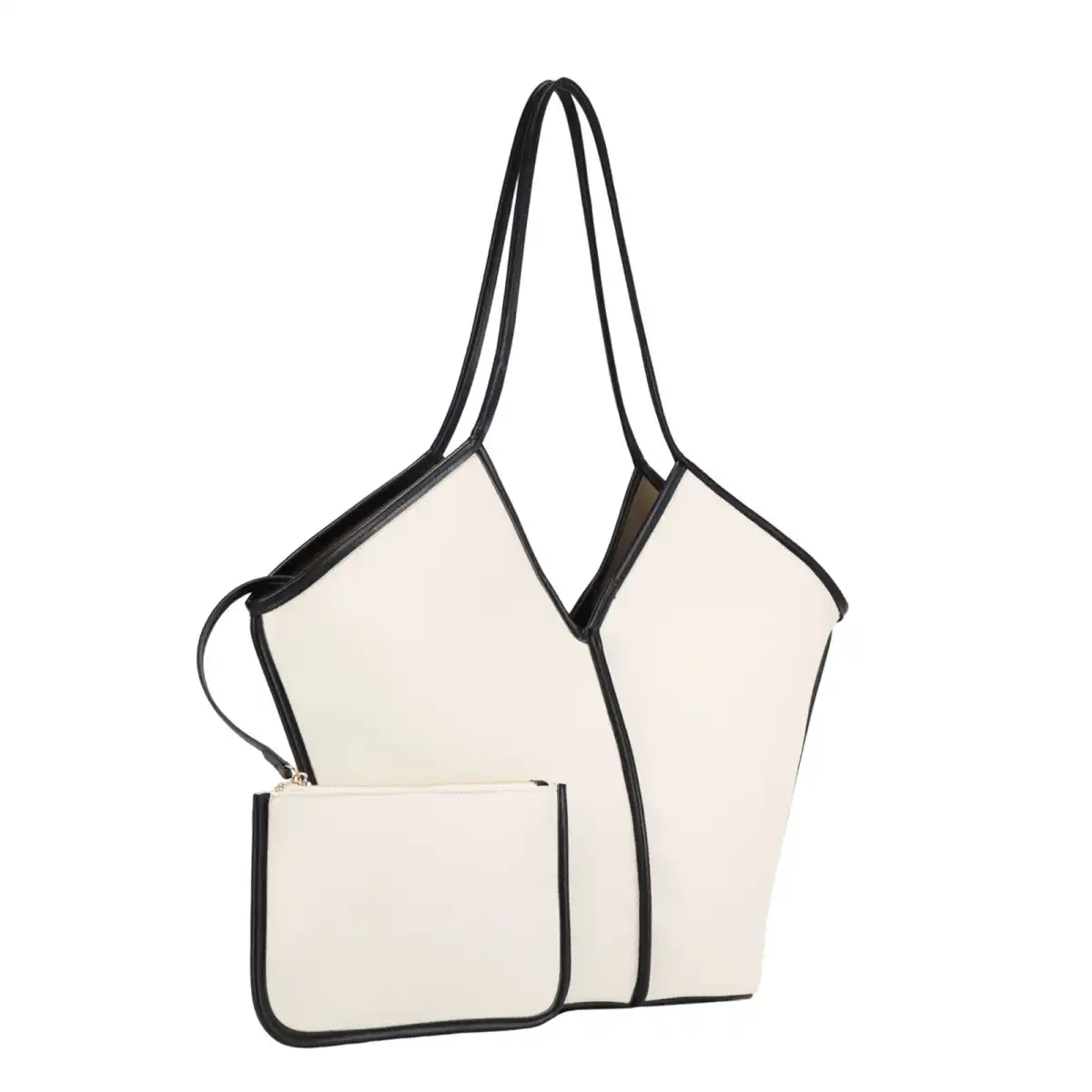 CARTERA FASHION SET 31736 BEIGE / BLACK
