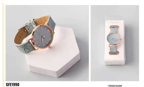 RELOJ GFE1990 BLUE / GOLD