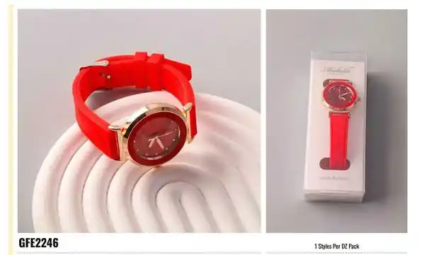 RELOJ GFE2246 GOLD / RED