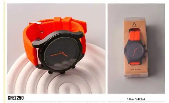 RELOJ GFE2250 BLACK/ ORANGE