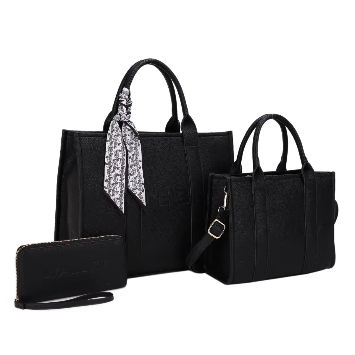 CARTERA FASHION SET 31913 BLACK