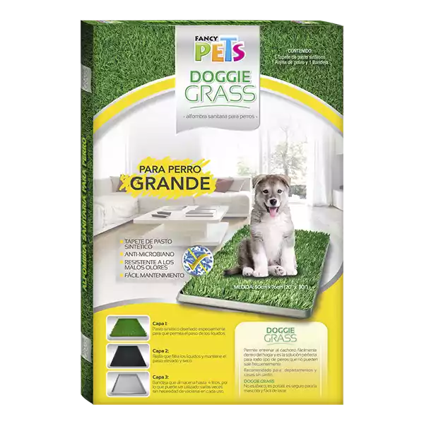 ALFOMBRA GDE SANIT DOGGIE GRASS