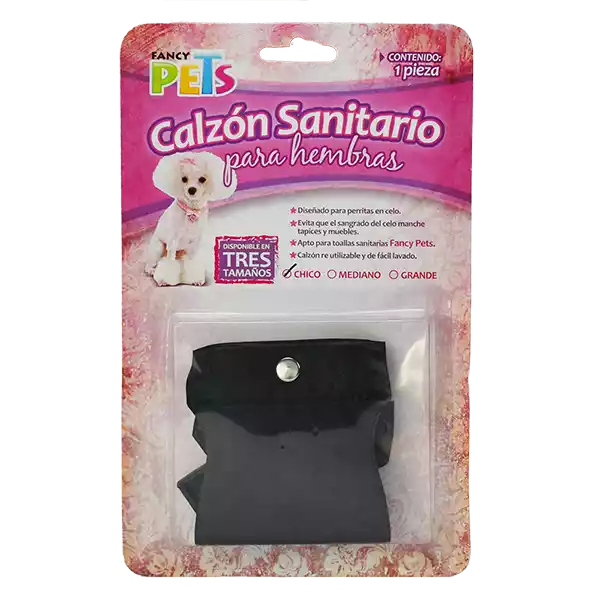 CALZON P/TOALLA SANIT CH FANCY PETS