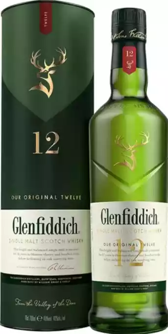Glenfiddich 12 Años Litro