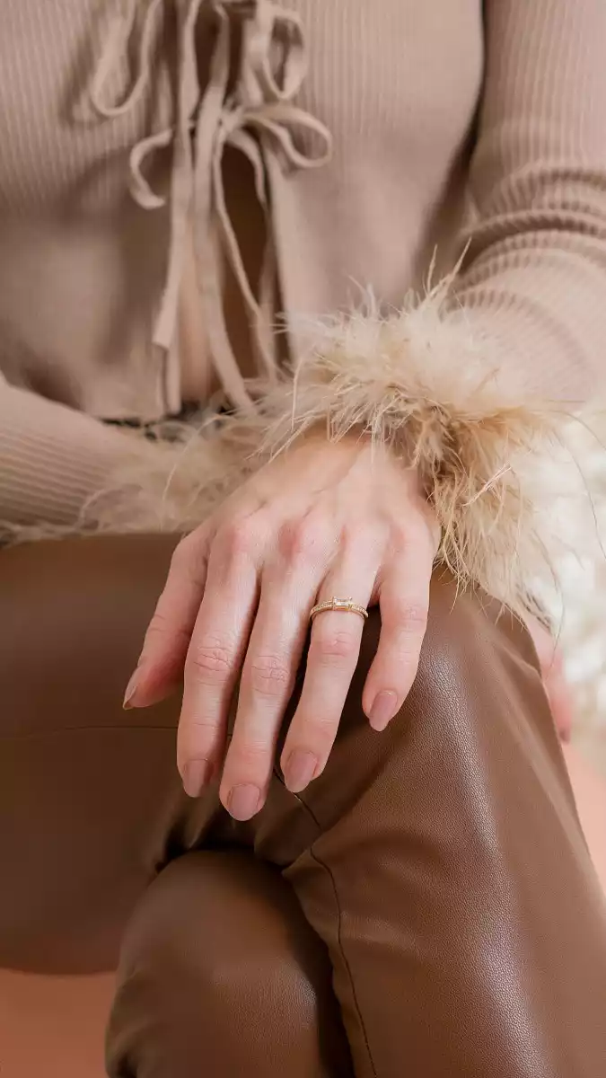 ANILLO MONARCHY CRISTAL AJUSTABLE / REF. - 13029-CRISTAL