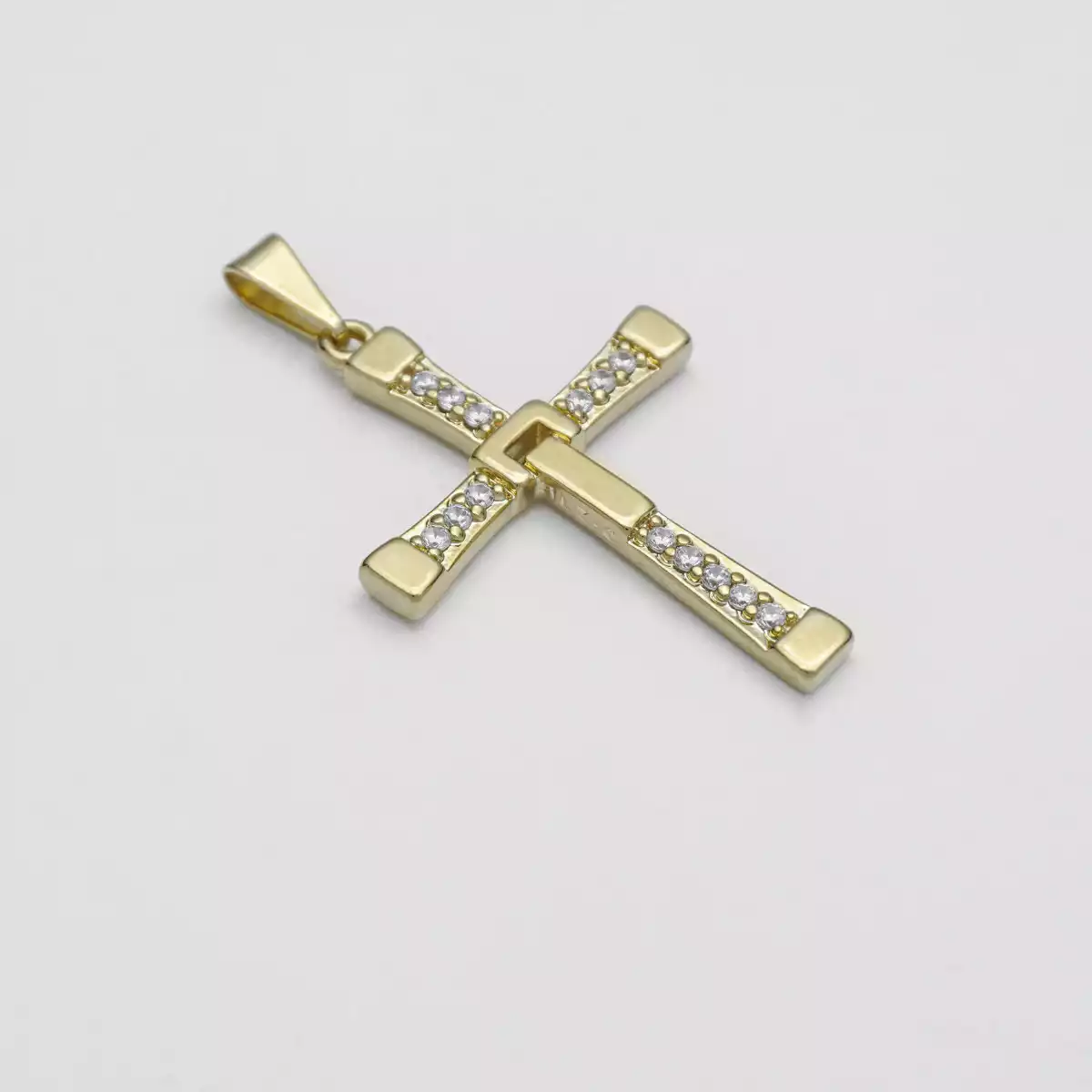 DIJE CRUZ TORETTO 3.1 CMS CRISTAL / REF. - 23171-CRISTAL