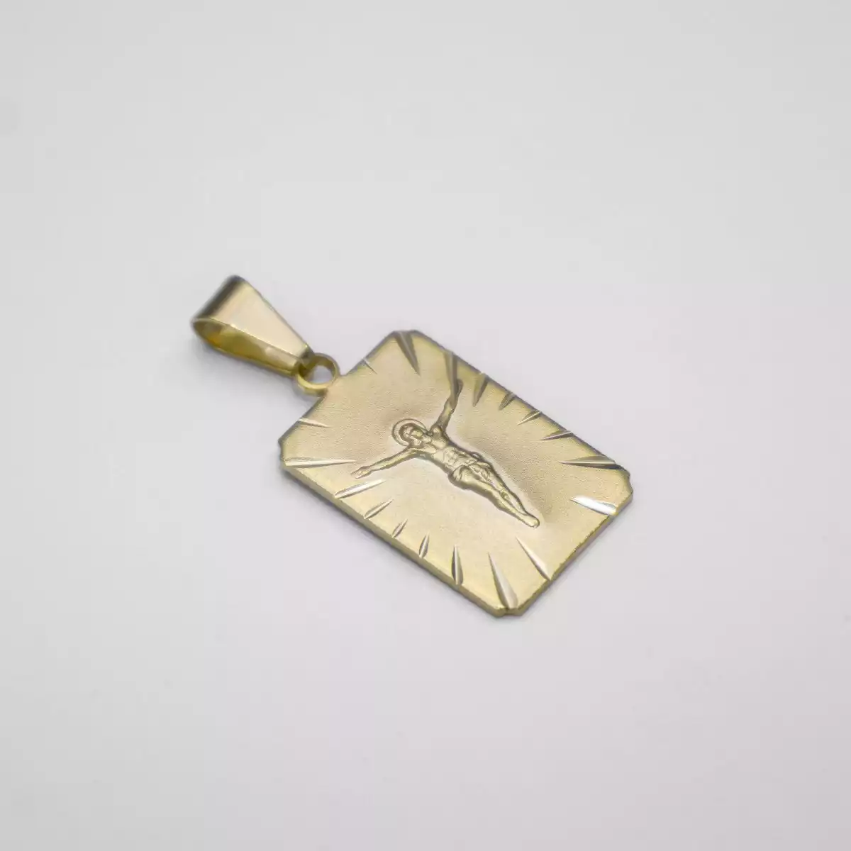 DIJE PLACA SEÑOR CRUCIFICADO / REF. - 23212