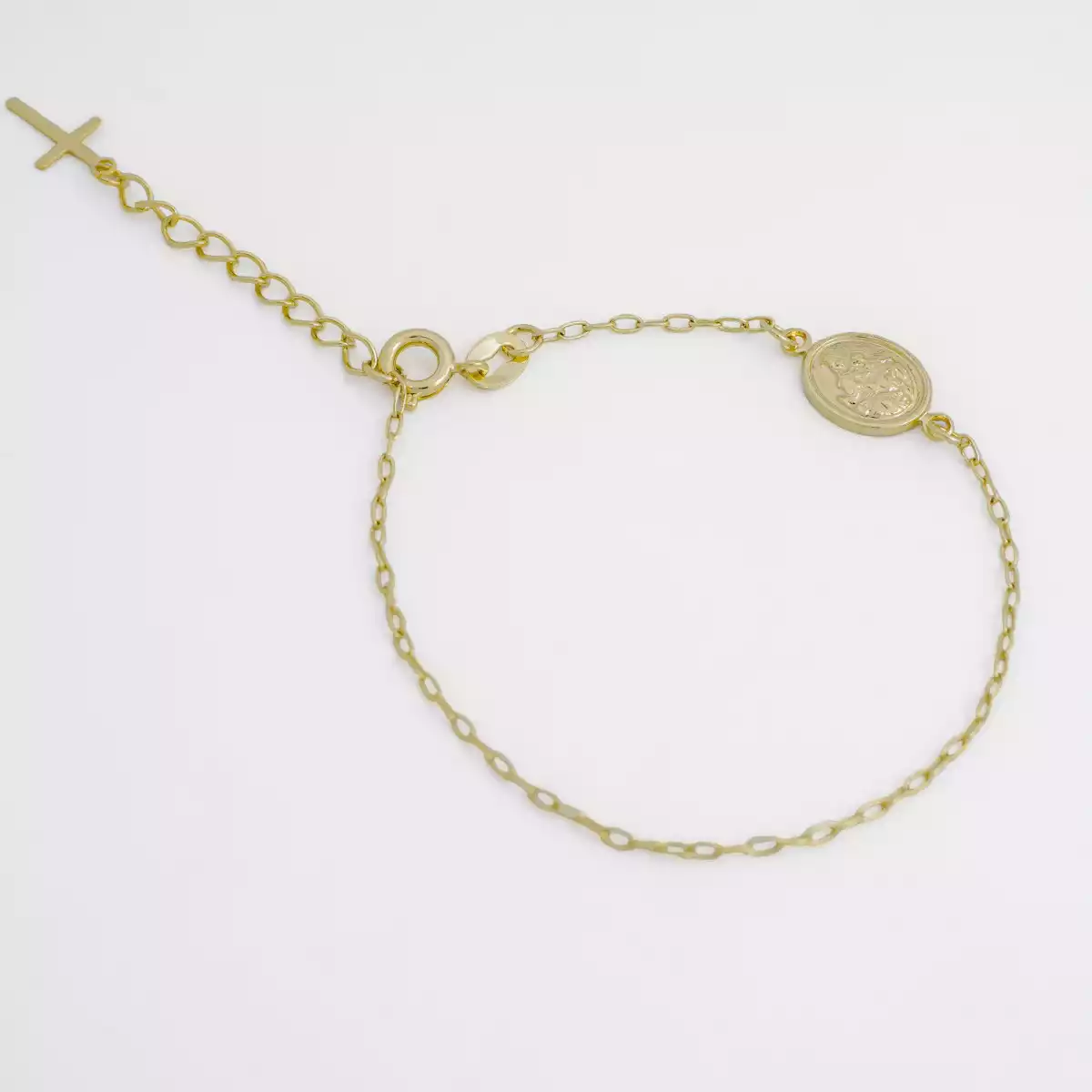 PULSERA VIRGEN DEL CARMEN 16.5 CMS EXTENSOR / REF. - 53001