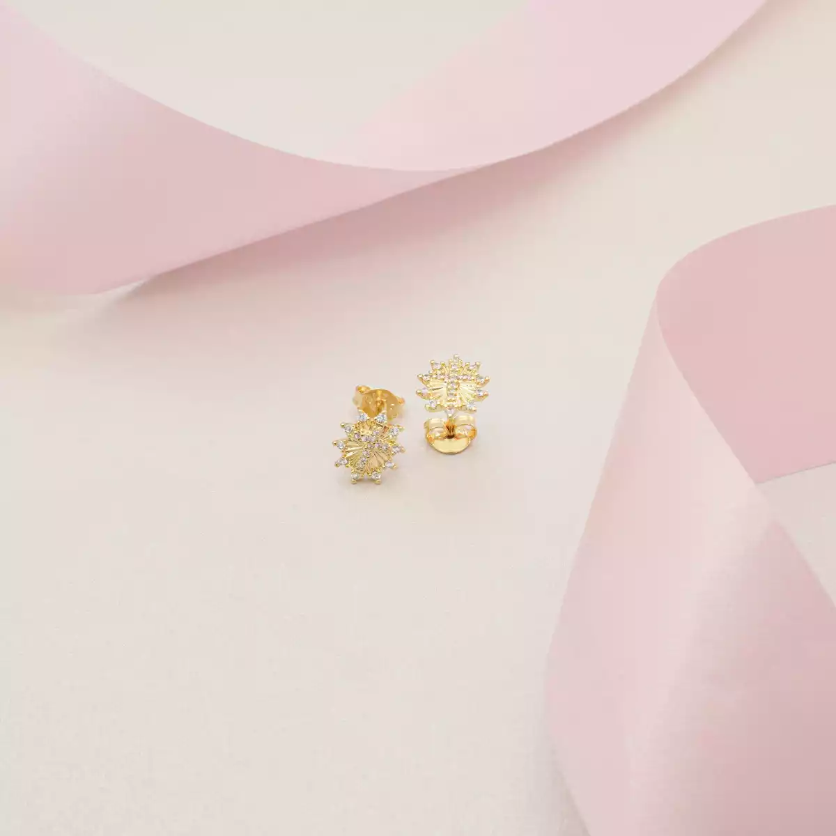ARETES CRUZ SAGRADARETES CIRCONIAS / REF. - 34035