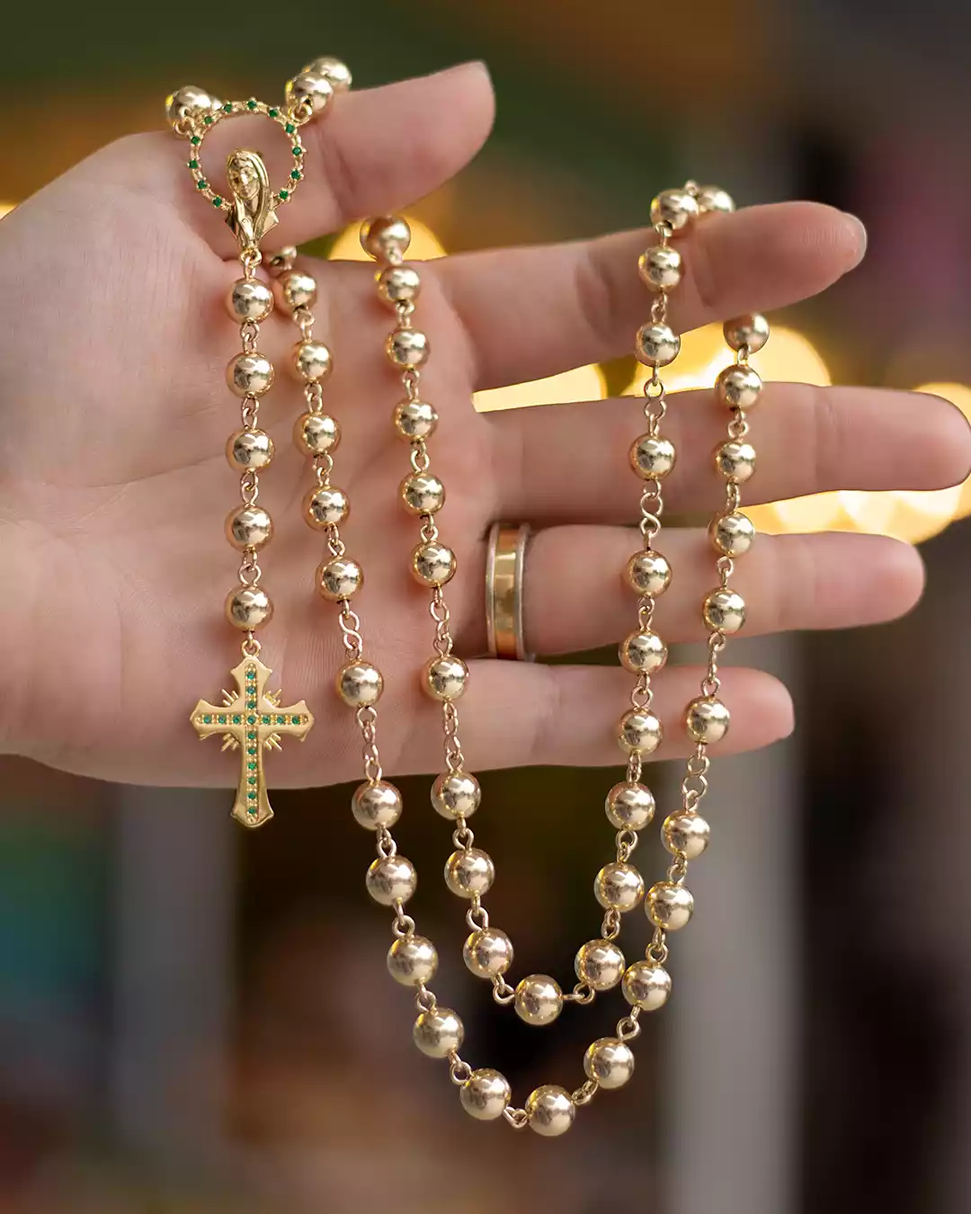 CAMANDULA BALIN 8 MM <ARTESANAL> / REF.  C014