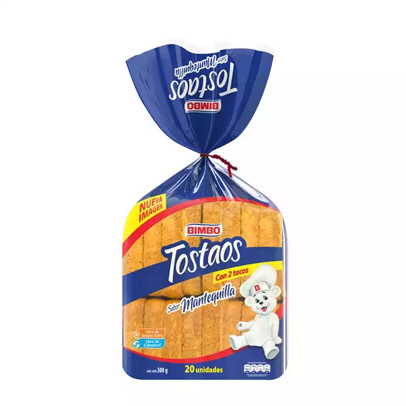 TOSTADOS BIMBO MANTEQUILLA 110G