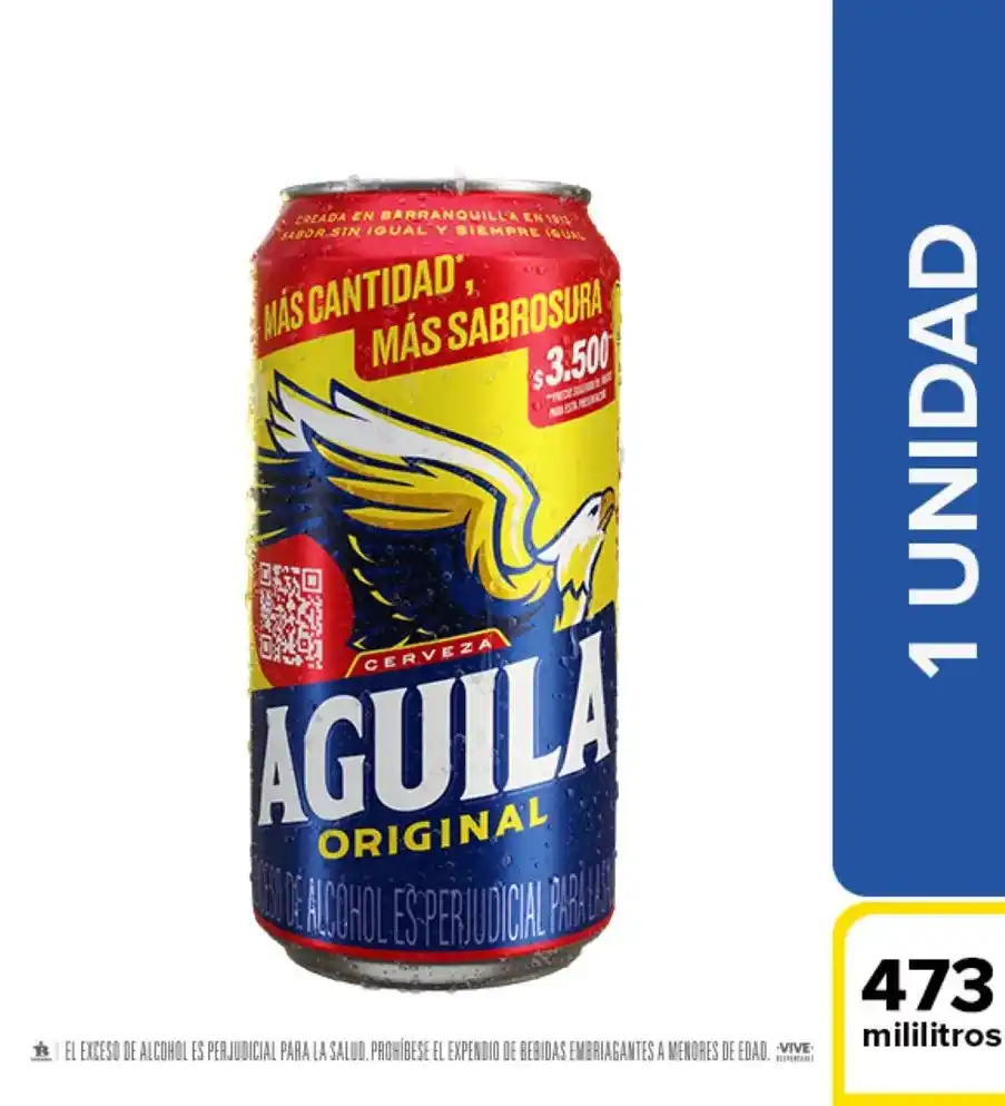 Aguila  Original 473 Lata