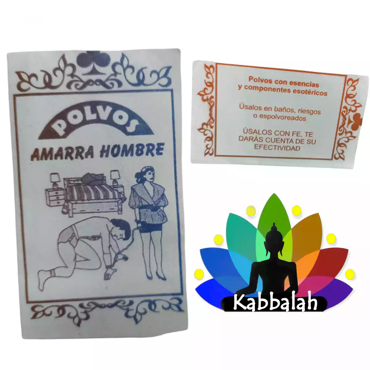 POLVO AMARRA HOMBRE
