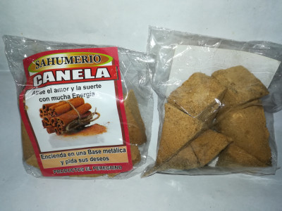 Sahumerio Bolsa Piramide CANELA