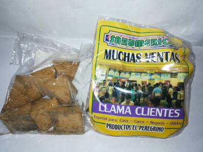Sahumerio Bolsa Piramide LLAMA CLIENTES