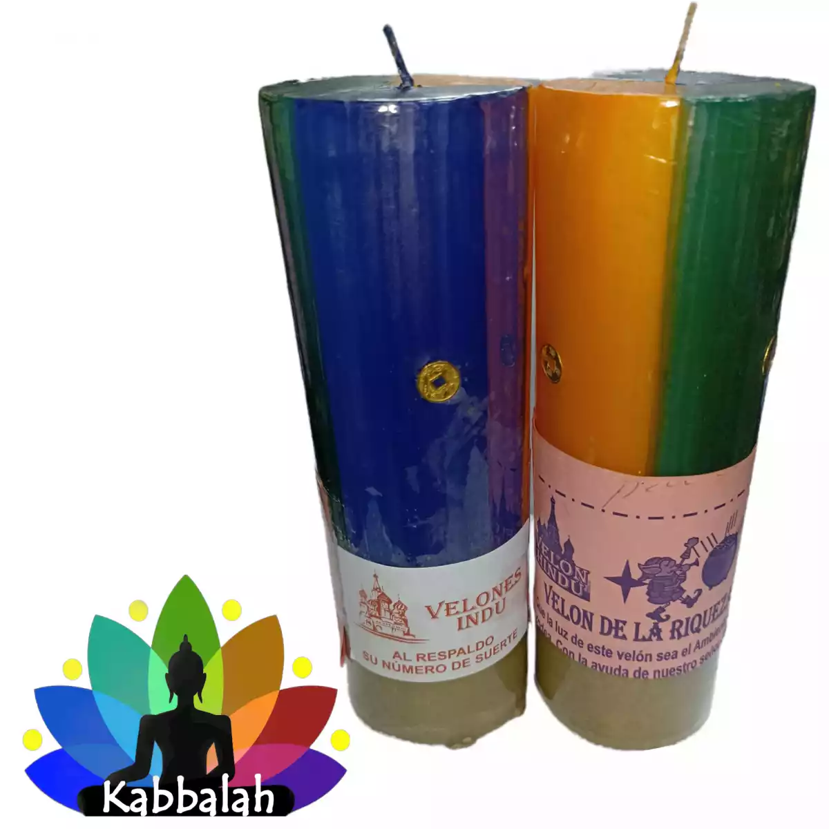 Velón  # 8 De La Riqueza Con 3 Monedas