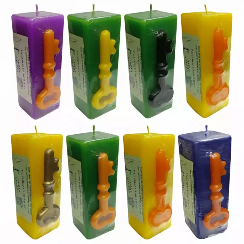 Velón Cuadrado Llave De La Fortuna