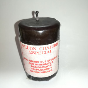 Velón # 2 Negro