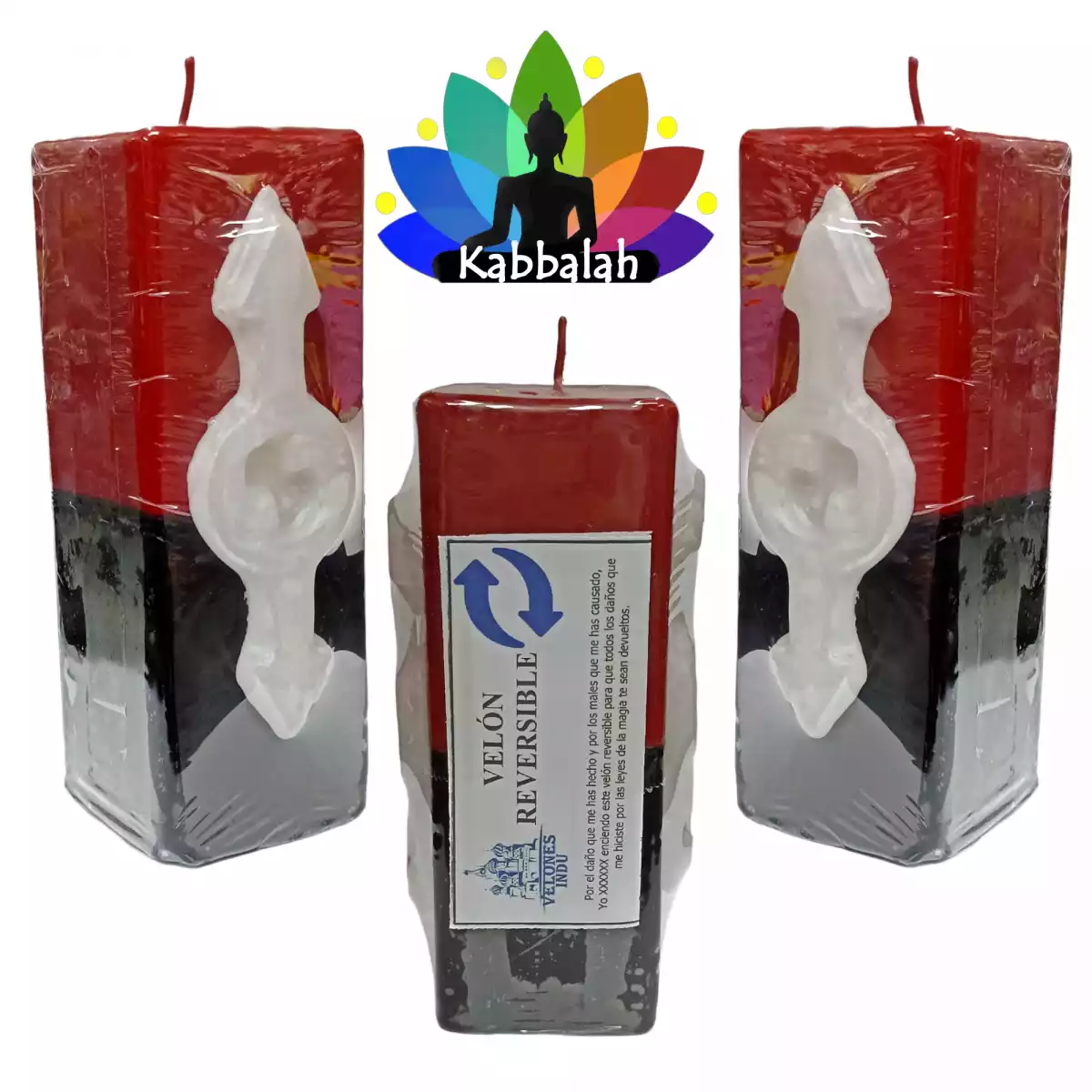 Velón Cuadrado Reversible