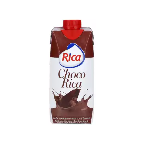 LECHE CHOCO RICA 500ML UHT