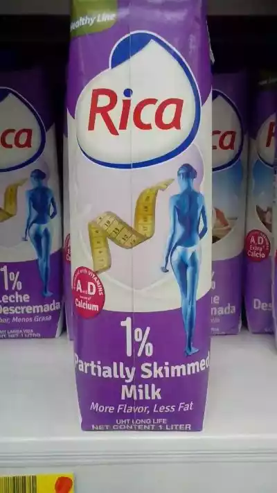 LECHE SEMI/DESC 1% GRA 1L UHT