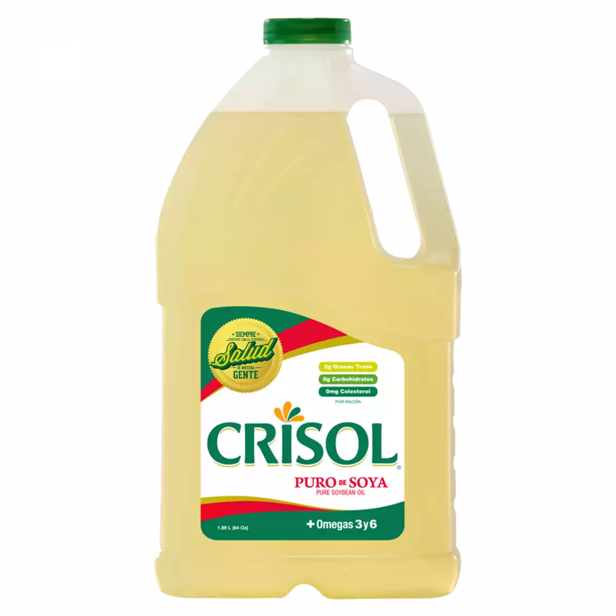 ACEITE CRISOL SOYA 1.89L 64oz