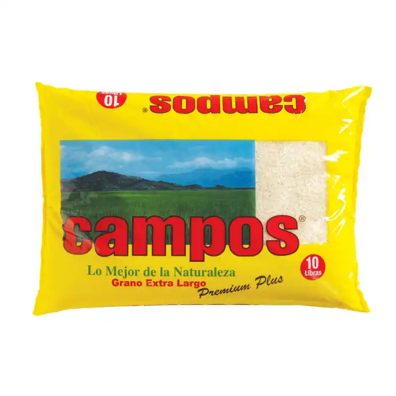 ARROZ CAMPOS PREMIUM FUNDA 10LB