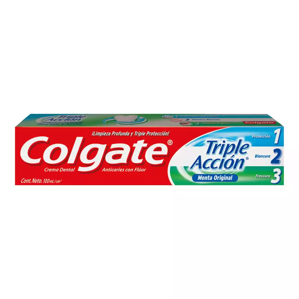 COLGATE CREMA DENTAL TRIPLE ACCION 100ML