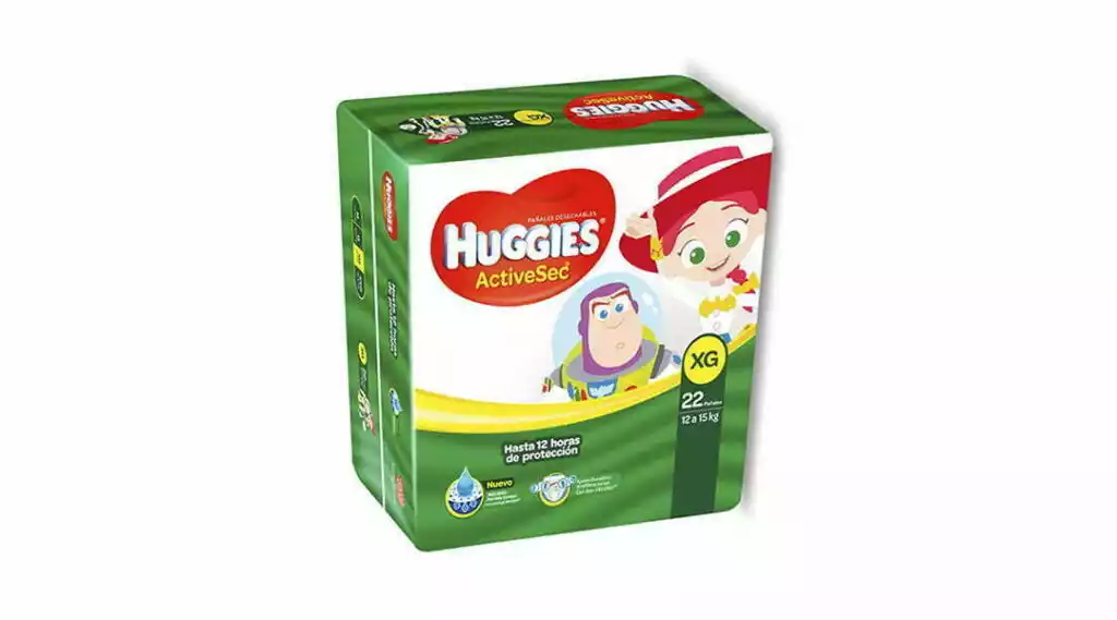 HUGGIES ACTIVE SEC XXXG 6X22